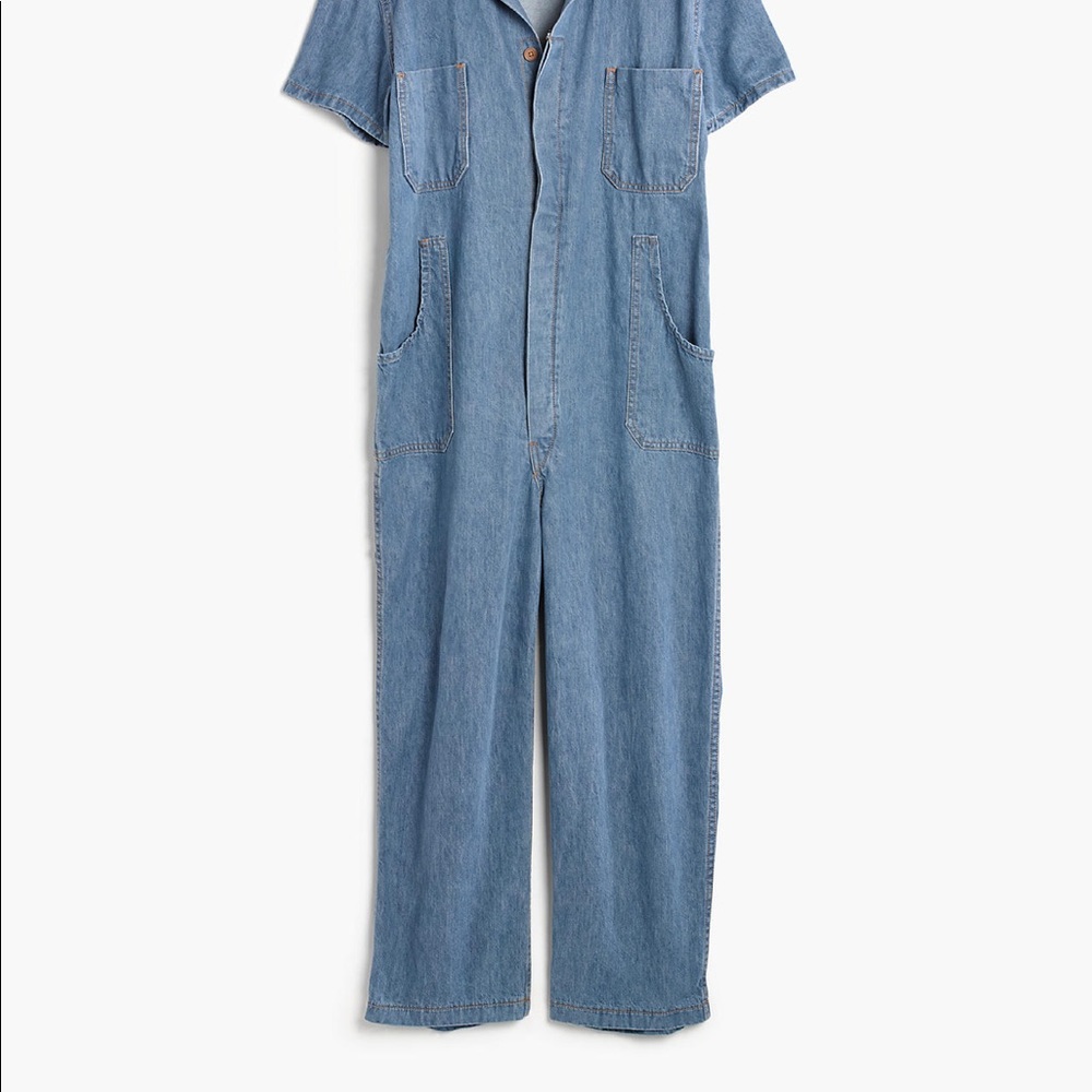 Caron Callahan™ Crawford Denim Jumpsuit - Picture 5 of 5